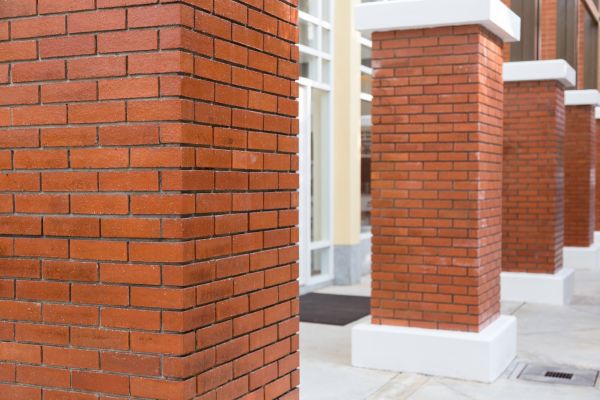 Brick Column Installation in Baltimore