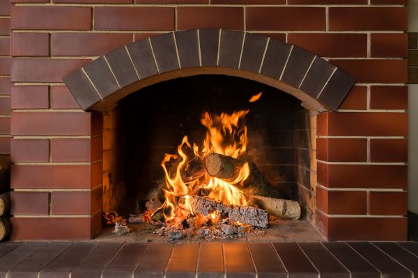 Brick Fireplace Installation in Baltimore