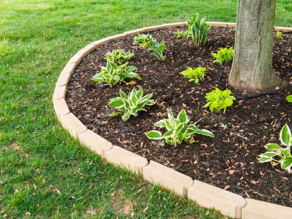 Stone Border Installation in Baltimore